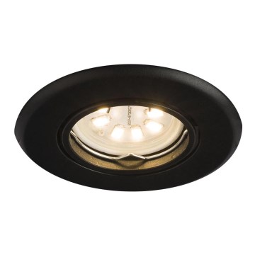 Shilo - Ugradno stropno svetlo 1xGU10/15W/230V crno