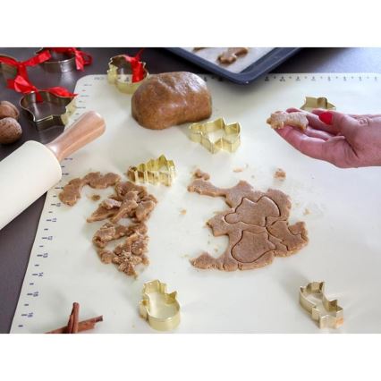 Silikonska kuhinjska podloga TORO 52x42 cm krem boje