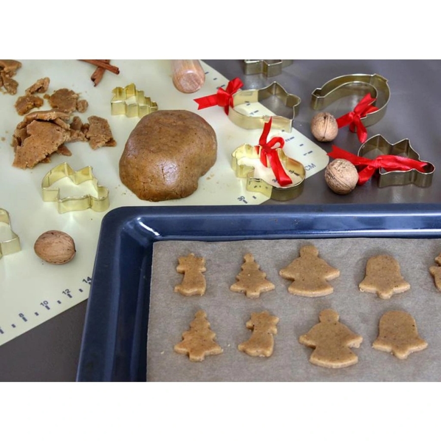 Silikonska kuhinjska podloga TORO 52x42 cm krem boje