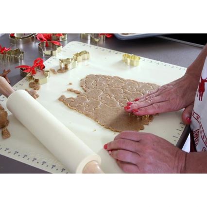 Silikonska kuhinjska podloga TORO 52x42 cm krem boje