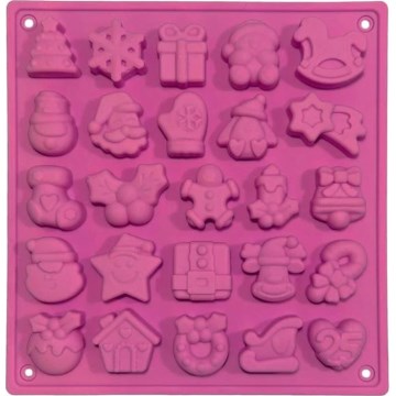 Silikonski kalup za čokoladu TORO roze