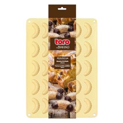 Silikonski kalup za pečenje TORO, krem boje