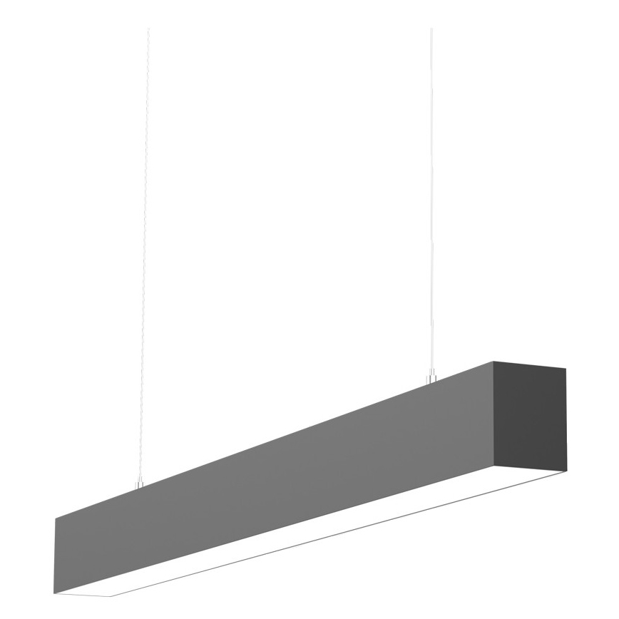 Sinclair - LED plafonska svetiljka LSM LED/40W/230V 3000K/4000K/5000K 120 cm crna