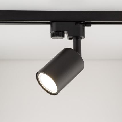Spot svetiljka za jednofazni šinski sistem TOP 1xGU10/10W/230V, crna