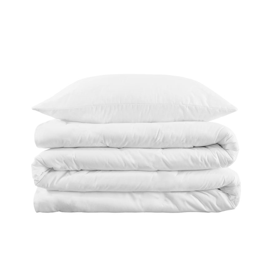 SkinPro Silver - Antibakterijska navlaka za poplun 140x200 cm, bela