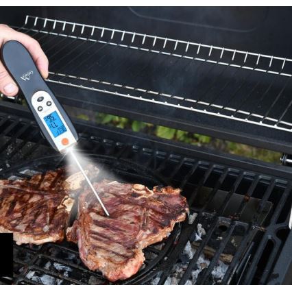 Sklopivi digitalni termometar za meso 0-300°C 2xAAA