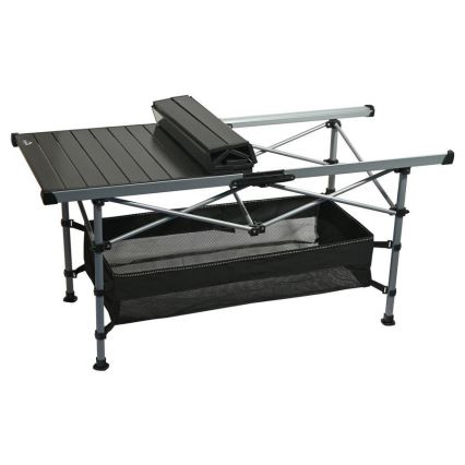 Sklopivi kamperski sto 123x55cm antracit