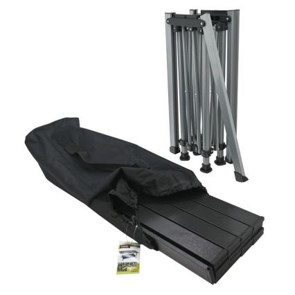 Sklopivi kamperski sto 123x55cm antracit