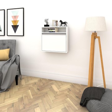 Sklopivi radni sto OPTIMUM 60x64 cm, beli