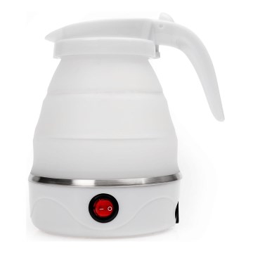 Sklopivo brzo kuvalo za vodu 0,6 l 600 W/230 V, belo