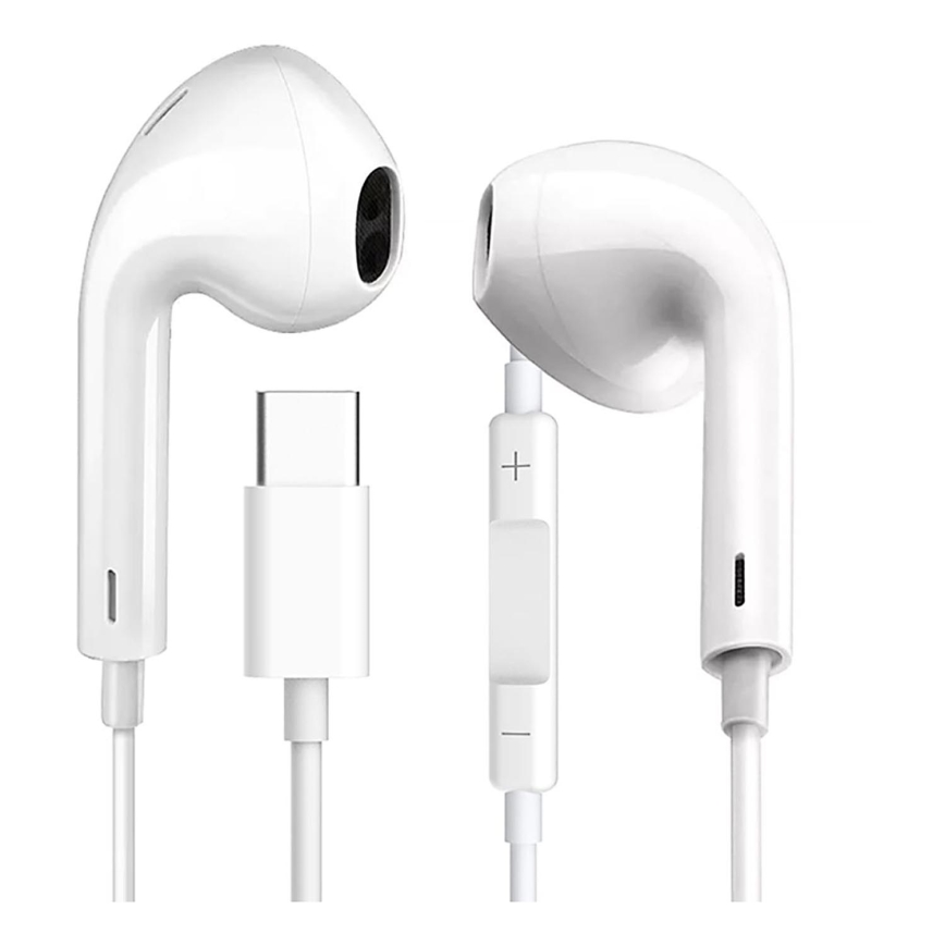 Slušalice sa mikrofonom USB-C, bele boje