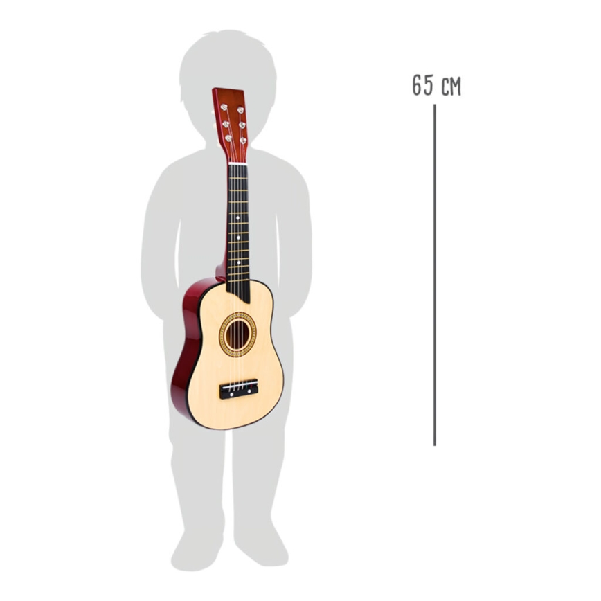 Small Foot - Dečja drvena igračka gitara
