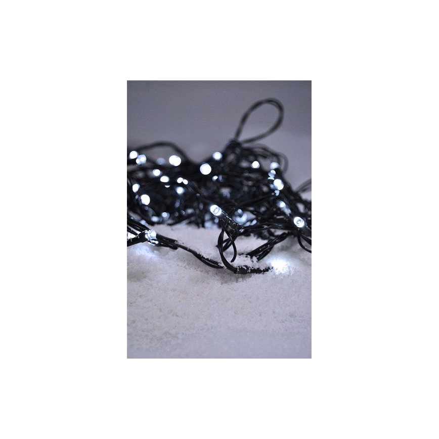 LED spoljni božićni niz 300xLED/8 funkcija 35m IP44 hladno belo