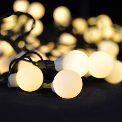 LED RGB prigušiva božićna spoljašnja girlanda 100xLED/8 funkcija 15m IP44 + daljinski upravljač