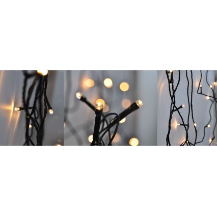 LED božićna spoljašnja girlanda 50xLED/8 funkcija 8m IP44 toplo belo
