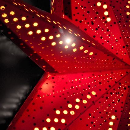 LED božićna dekoracija LED/2xAA zvezda