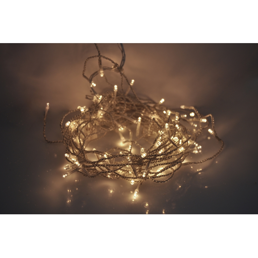LED spoljna božićna zavesa 360xLED/8 funkcija 15m IP44 topla bela