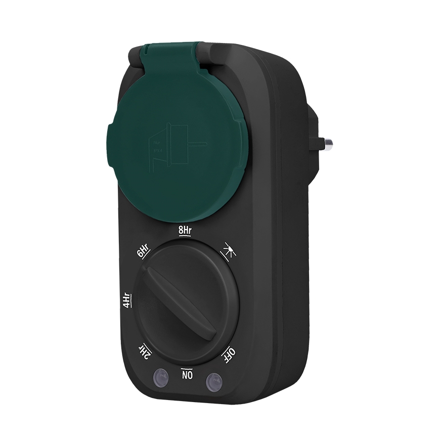 Tajmer sa senzorom sumraka 3600W/230V IP44