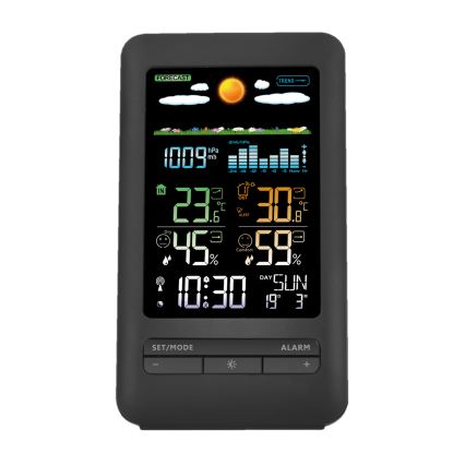 Meteostanica sa LCD ekranom 2xAA + 2xAA crna
