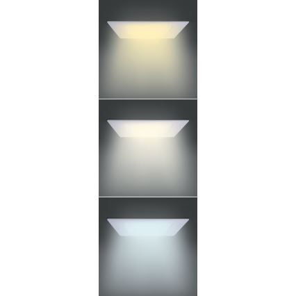 LED panel LED/18W/230V 3000/4000/6000K 22,5x22,5 cm bela