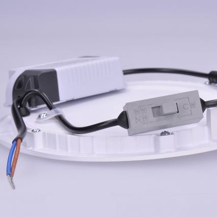LED panel LED/18W/230V 3000/4000/6000K 22,5x22,5 cm bela