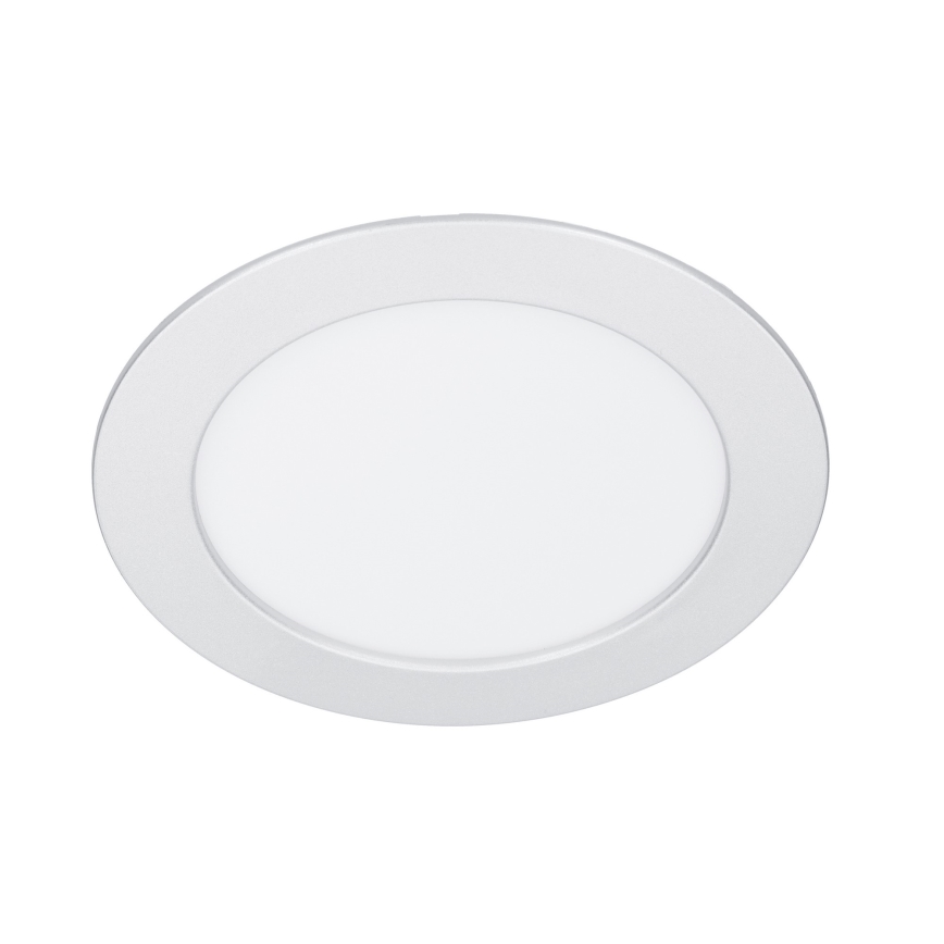 LED nadgradni/ugradni panel 2u1 LED/12W/230V 3000/4000/6000K prečnik 17 cm IP54 srebrni