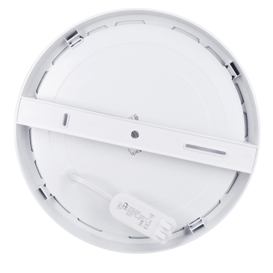 LED panel za nadgradnu/ugradnu montažu 2u1 24W/230V 3000/4000/6000K prečnika 30 cm IP54 srebrni