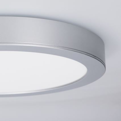 LED panel za nadgradnu/ugradnu montažu 2u1 24W/230V 3000/4000/6000K prečnika 30 cm IP54 srebrni