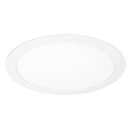 LED površinski/ugrađeni panel 2 u 1 24W/230V 3000/4000/6000K prečnik 30 cm IP54 bela