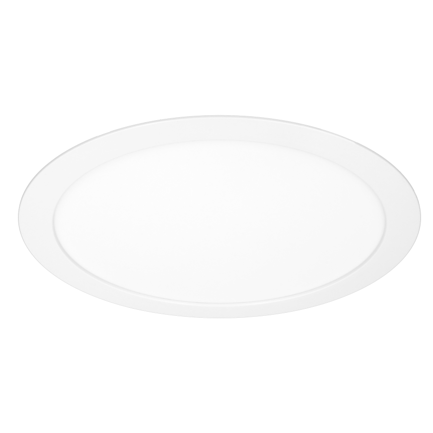 LED površinski/ugrađeni panel 2 u 1 24W/230V 3000/4000/6000K prečnik 30 cm IP54 bela