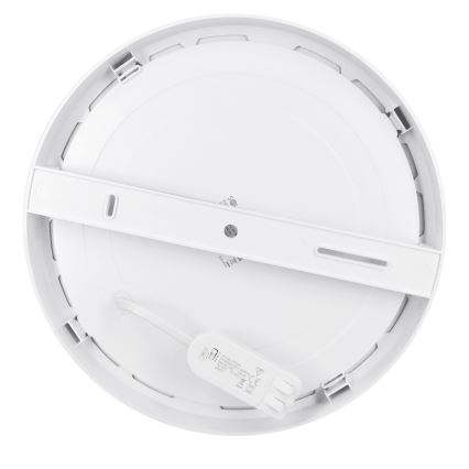 LED površinski/ugrađeni panel 2 u 1 24W/230V 3000/4000/6000K prečnik 30 cm IP54 bela