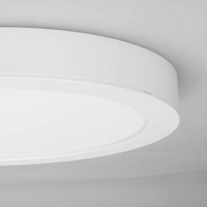 LED površinski/ugrađeni panel 2 u 1 24W/230V 3000/4000/6000K prečnik 30 cm IP54 bela