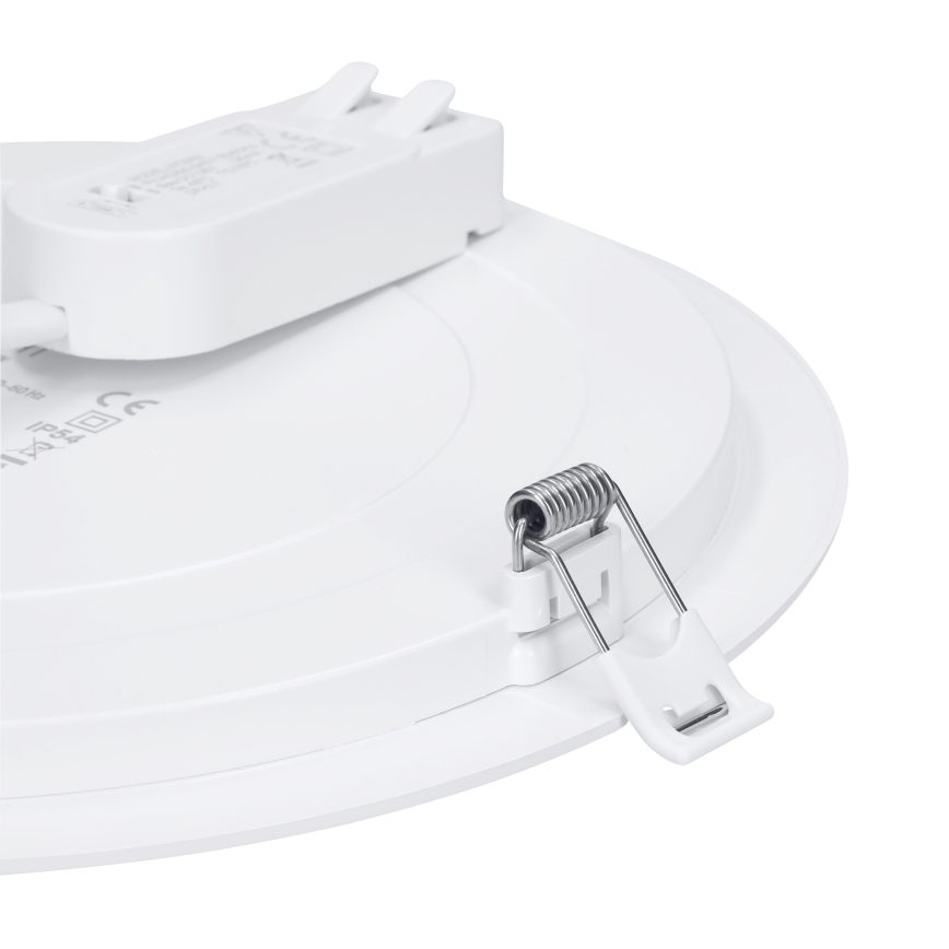 LED površinski/ugrađeni panel 2 u 1 24W/230V 3000/4000/6000K prečnik 30 cm IP54 bela