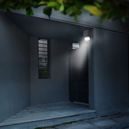 LED prigušiva solarni reflektor sa senzorom pokreta i sumraka LED/6W/3,7V 2200 mAh 3000/4000/6500K IP65
