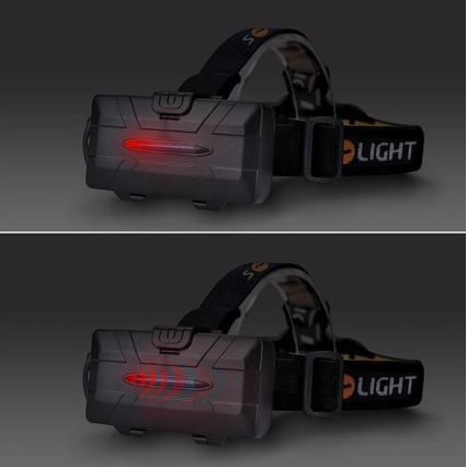 LED punjiva čelna lampa LED/USB 2200mAh IP44