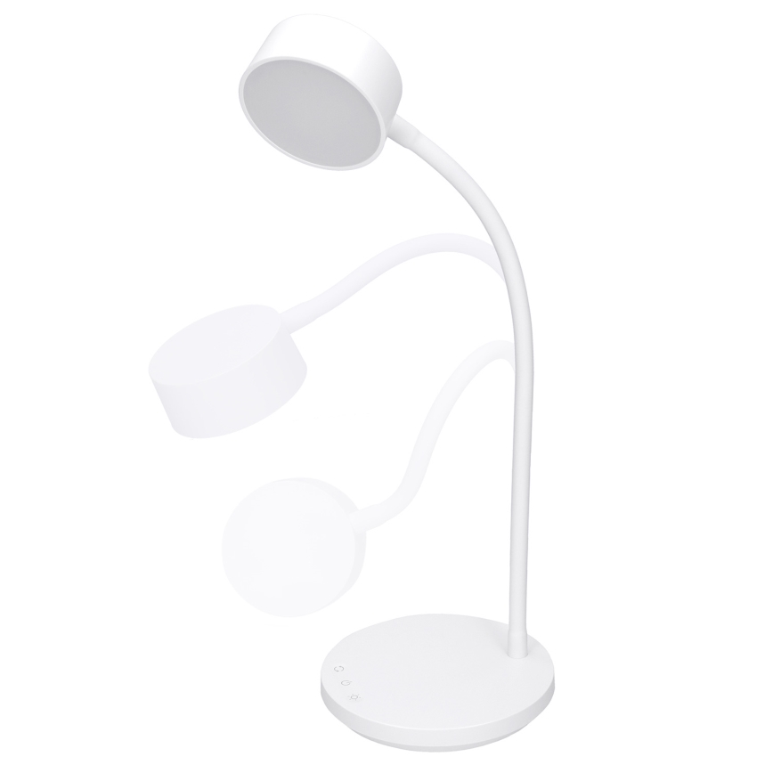 LED prigušiva dodirna stona lampa LED/4,5W/5V 3000/4000/6500K bela