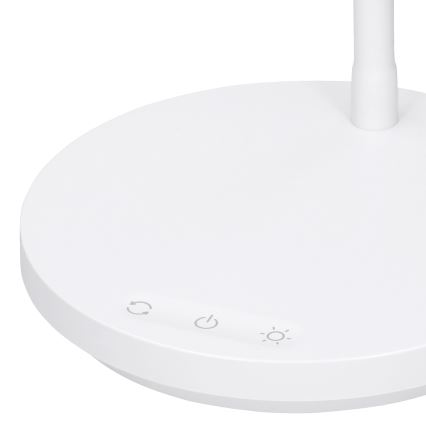 LED prigušiva dodirna stona lampa LED/4,5W/5V 3000/4000/6500K bela