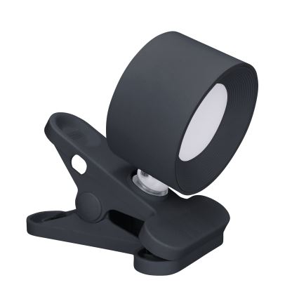 LED prigušiva dodirna punjiva lampa 3u1 LED/4W/2000 mAh 3000/4000/6500K crna