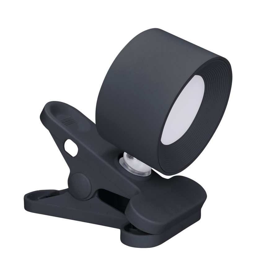 LED prigušiva dodirna punjiva lampa 3u1 LED/4W/2000 mAh 3000/4000/6500K crna