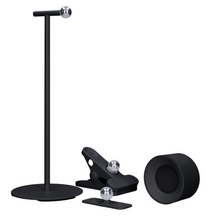 LED prigušiva dodirna punjiva lampa 3u1 LED/4W/2000 mAh 3000/4000/6500K crna