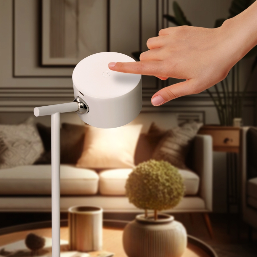 LED prigušiva dodirna punjiva lampa 3u1 LED/4W/2000 mAh 3000/4000/6500K bela