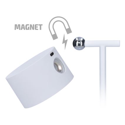 LED prigušiva dodirna punjiva lampa 3u1 LED/4W/2000 mAh 3000/4000/6500K bela