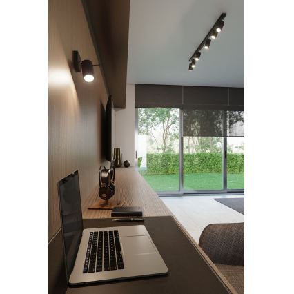 Spot svetiljka RING 2 2xGU10/10W/230V crna