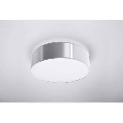 Plafonsko svetlo ARENA 2xE27/15W/230V sivo