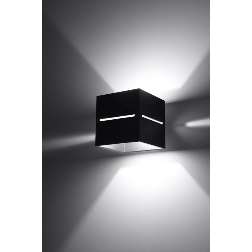 Zidno svetlo LOBO 1xG9/40W/230V crno