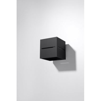 Zidno svetlo LOBO 1xG9/40W/230V crno