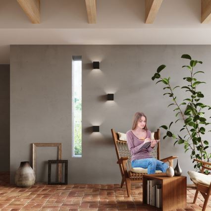 LED Spoljašnje zidno svetlo LUCA LED/6W/230V IP54