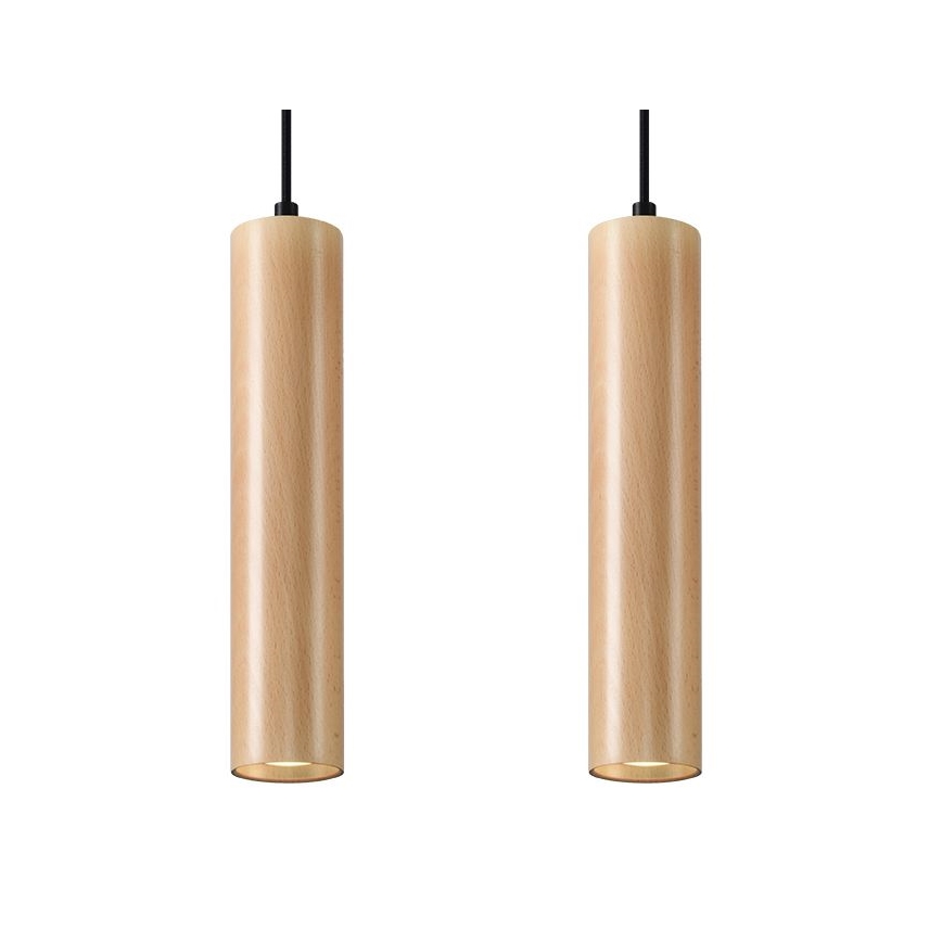 Luster na sajli LINO 2xGU10/40W/230V bukva