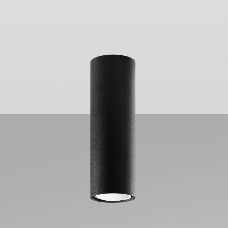 Spot svetiljka LAGOS 1xGU10/10W/230V 20 cm crna