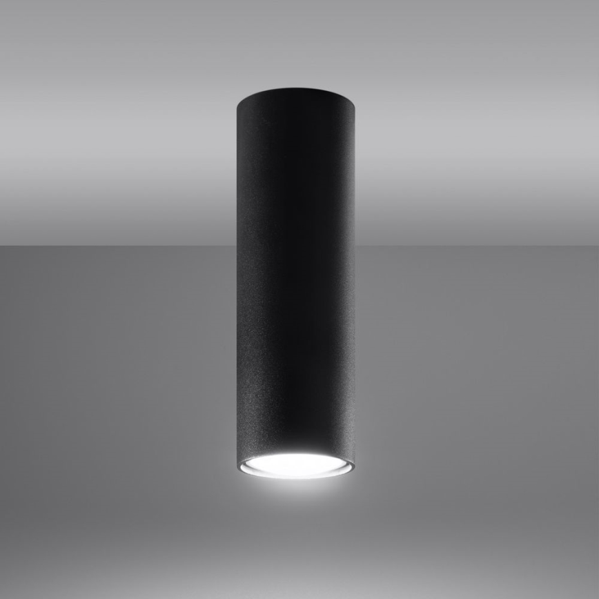 Spot svetiljka LAGOS 1xGU10/10W/230V 20 cm crna